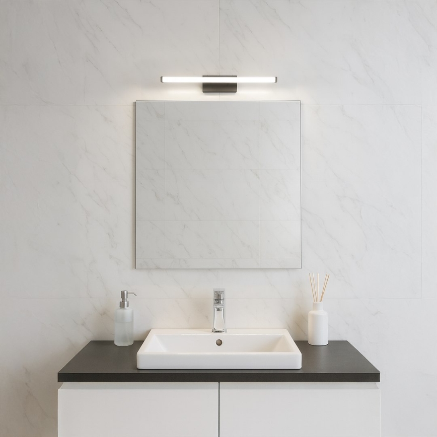 Éclairage LED pour miroir de salle de bains MIRORE LED/5W/230V 30 cm IP44 noir