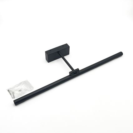 Éclairage LED pour miroir de salle de bains MIRROR LED/8W/230V 4000K IP44 60 cm noir