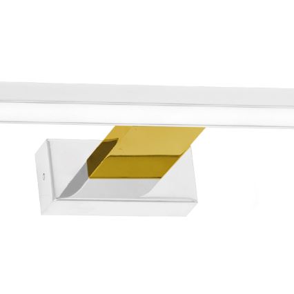 Éclairage LED pour miroir de salle de bains SHINE LED/13,8W/230V 60 cm IP44 blanc/doré