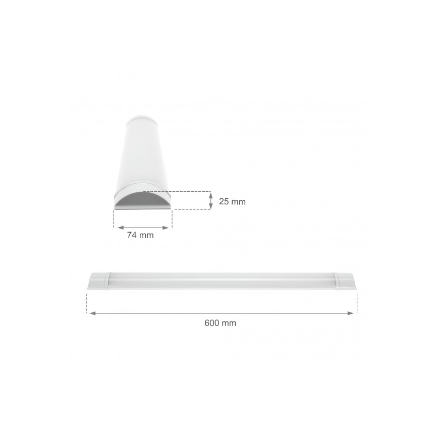 Éclairage LED sous-meuble VIGA LED/14W/230V 3000K blanc