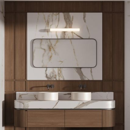 Éclairage de miroir LED pour salle de bains LINEA LED/8W/230V 3000/4000/6000K IP44 45 cm chrome mat