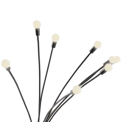 Éclairage solaire FIORINI 8xLED/1,2V 600 mAh IP44 noir