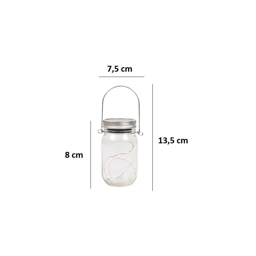 Éclairage solaire JAR LED/1,2V 600 mAh IP44