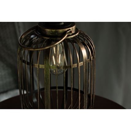 Éclairage solaire LED LORETA 1xE27/1,2V 600 mAh IP44