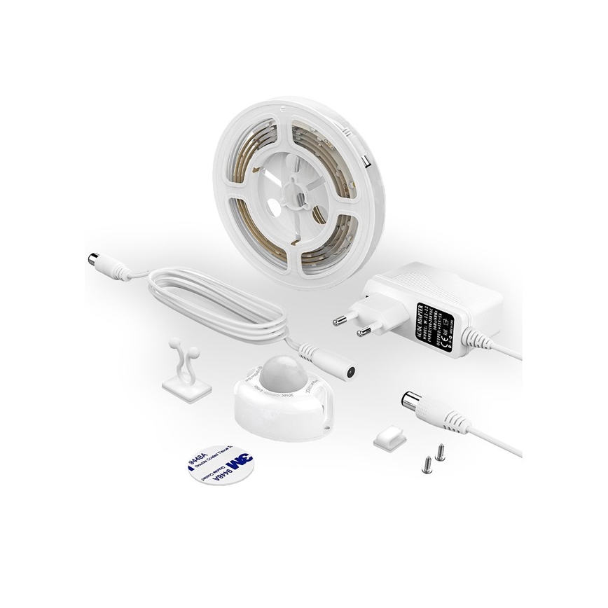 Ruban LED avec détecteur 1,2 m LED/3,6W/230V