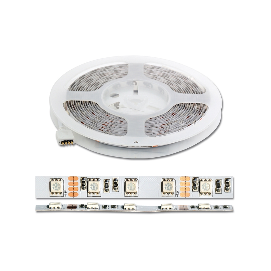 Striscia LED RGB 5 m LED/72W/230V + telecomando