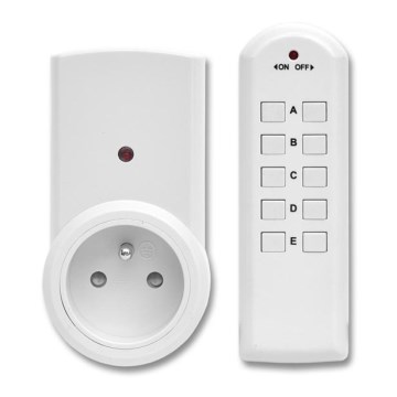 Ecolite EZ-7901 - SET 3x Presa telecomandata + telecomando