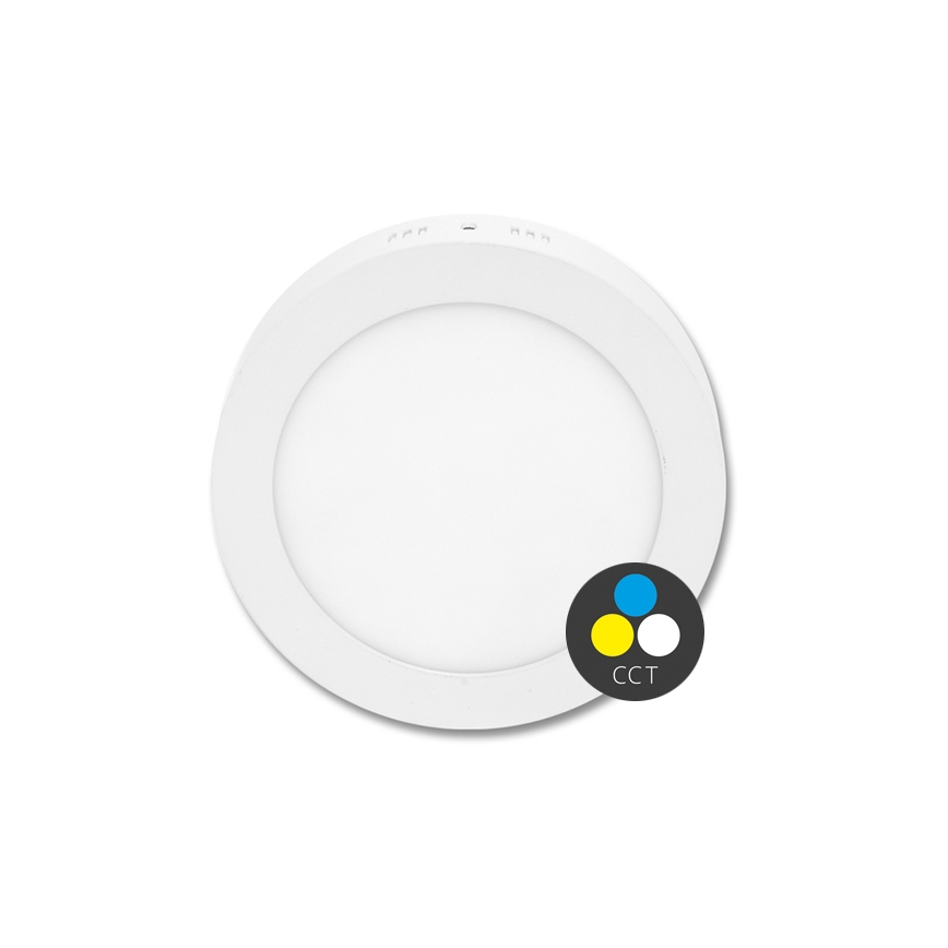 Plafonnier LADA LED/12W/230V 3000/4000/6000K d. 17 cm blanc