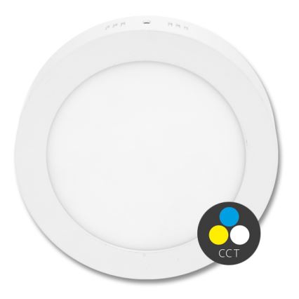 Plafoniera LED LADA LED/18W/230V 3000/4000/6000K diam. 22 cm bianco