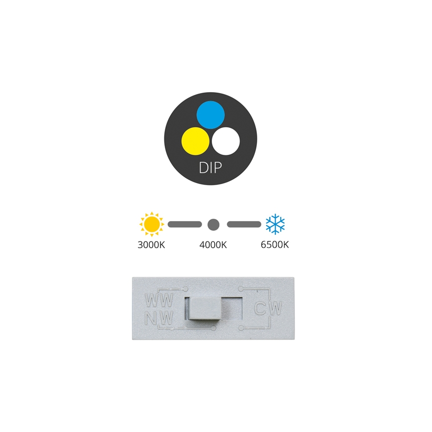 Lampada LED da incasso TINA LED/12W/230V 3000/4000/6500K diametro 12 cm bianco