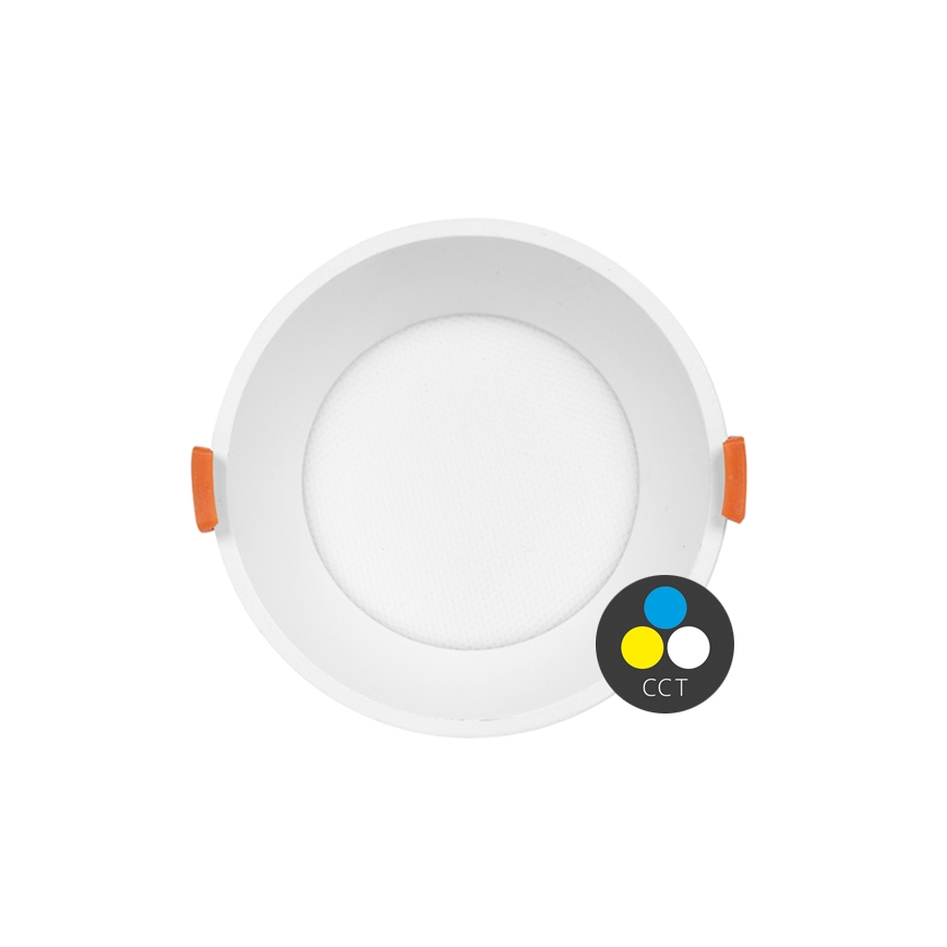 LED Einbauleuchte TINA LED/12W/230V 3000/4000/6500K Ø 12 cm Weiß
