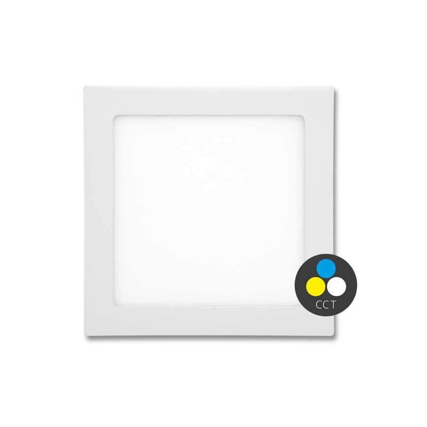 Lampada LED da incasso per bagni RAFA LED/12W/230V 3000/4000/6000K 17x17 cm IP44 bianco