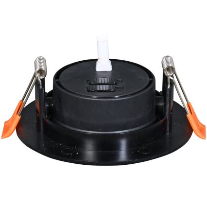 Spot encastrable à intensité variable ZITA LED/3/5/7W/230V 3000/4000/6000K d. 9 cm noir