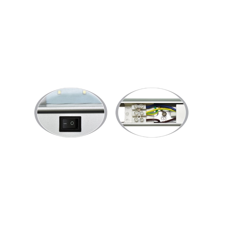 Réglette LED sous meuble de cuisine GANYS LED/10W/230V