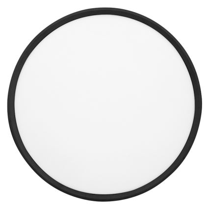 Plafoniera LED SALY LED/40W/230V 3000/4000/6000K diametro 50 cm IP40 nero