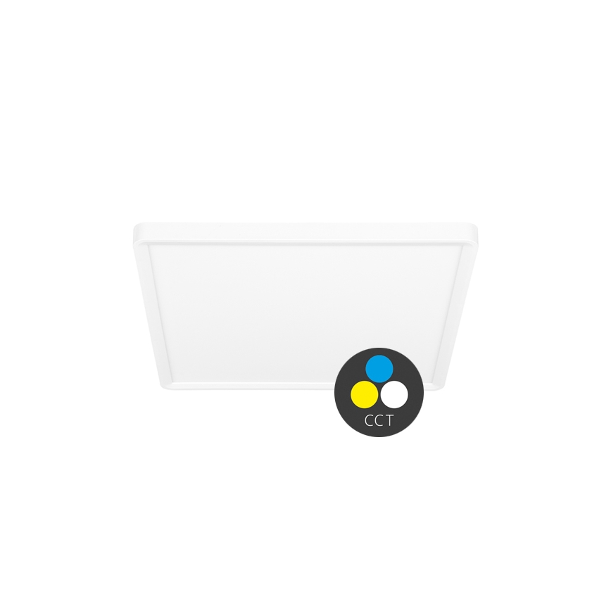 Plafoniera LED TERY LED/24W/230V 3000/4000/6000K 30x30 cm IP40 bianco