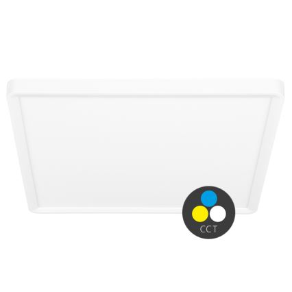 Plafoniera LED TERY LED/40W/230V 3000/4000/6000K 50x50 cm IP40 bianco