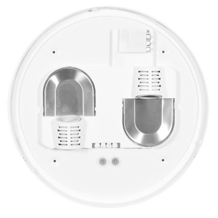 Plafonnier extérieur avec détecteur HECTOR 2xE27/60W/230V d. 40 cm IP44 opale blanc
