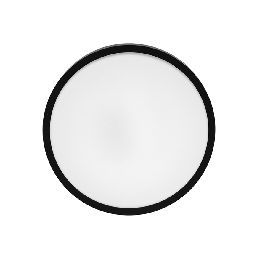 Plafoniera LED da bagno LIRA LED/12W/230V 4000K diametro 25 cm IP44 nero