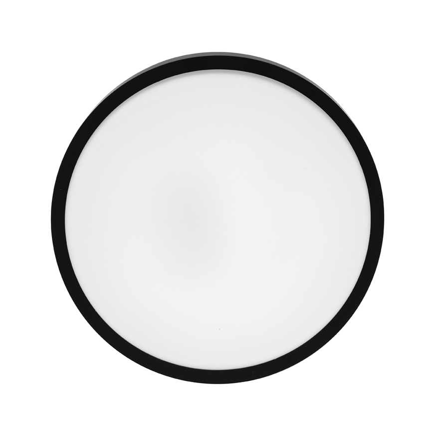 LED-Deckenleuchte für Badezimmer LIRA LED/18W/230V 4000K d 29,5 cm IP44 schwarz