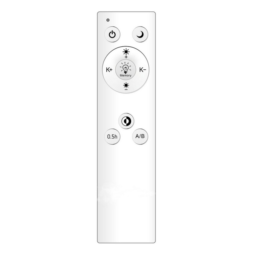 Lampada LED dimmerabile DONUT LED/80W/230V 3000-6500K tonda + telecomando