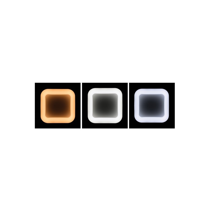 Plafonnier LED à intensité variable NEST LED/40W/230V 3000-6500K gris + télécommande