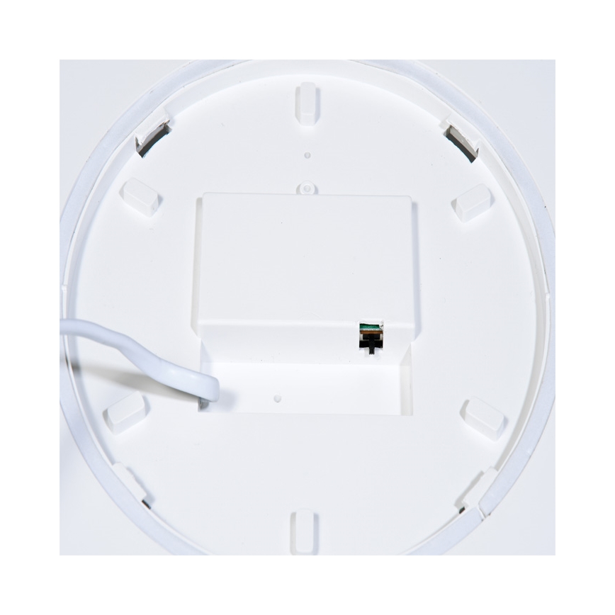 Plafonnier salle de bain MAKARON LED/24W/230V 3000/4000/6000K d. 30 cm IP44 noir