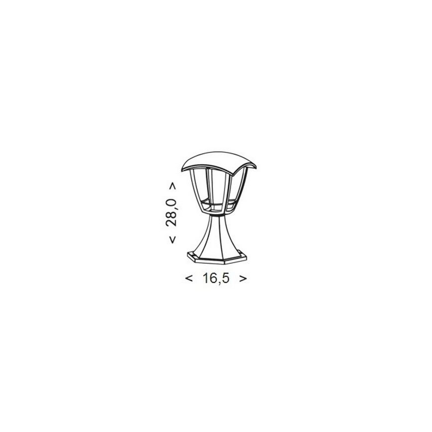 Lampada LED da esterno VERONA LED/8W/230V IP44