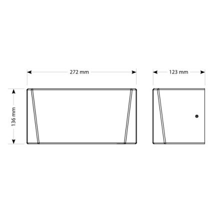 EcoStep 10306 - Asciugamani elettrico R4.1 720W/230V grafite