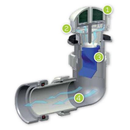 EcoStep 30011 - Urinale senza acqua P1.1 ceramica/bianco