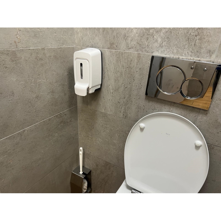 EcoStep 50061 - Dispenser per disinfettante D4 500 ml bianco