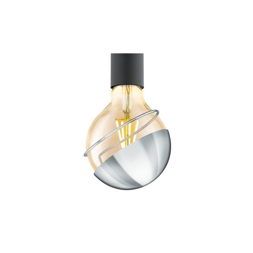 Eglo 11907 - Capuchon sphérique décoratif pour ampoule G95 chrome brillant