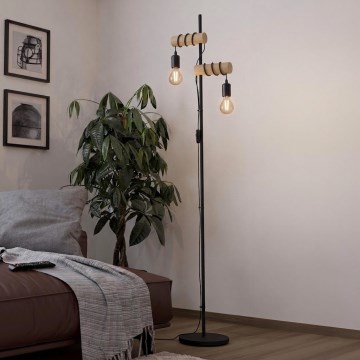 Eglo 183215 - Lampadaire TOWNSHEND 2xE27/10W/230V