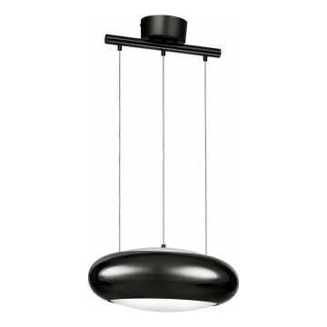 Eglo 18912 - Pendelleuchte CARSICO, 1xE27/60W/230V, schwarz/chrom