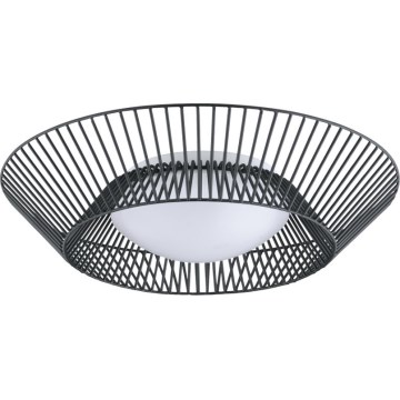 Eglo 200842 - LED-Deckenleuchte PIASTRE LED/8,2W/230V Ø 39 cm schwarz