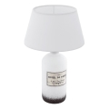Eglo 202114 - Lampada da tavolo ROSEDDAL 1xE27/40W/230V