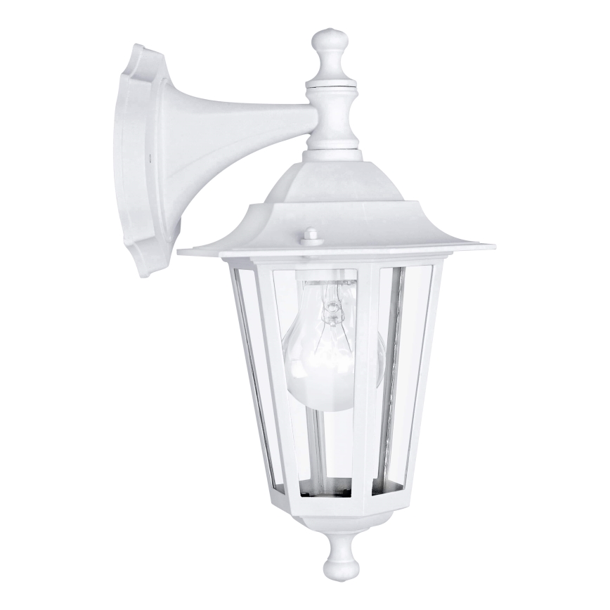 EGLO - Applique da esterno IP44 1xE27/60W/230V bianco