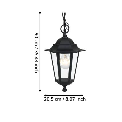 EGLO - Lampada da esterno 1xE27/60W