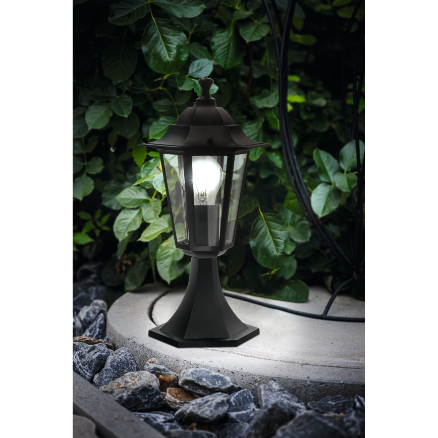 EGLO - Lampada da esterno 1xE27/60W nero IP44