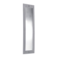 Eglo 27814 - Lampada da incasso per esterni ZIMBA 1xE27/60W/230V IP44 grigio