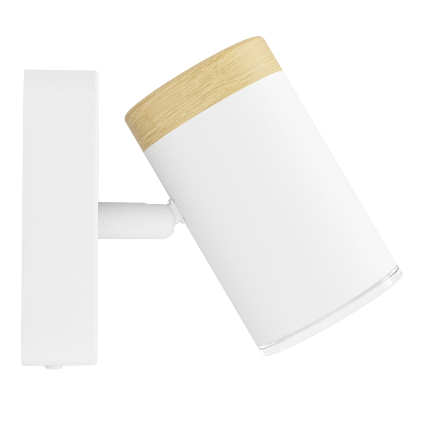 Eglo - Applique da parete a spot per il bagno 1xGU10/3W/230V IP44, bianco/beige