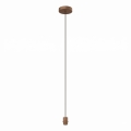Eglo 300172 - Câble d'alimentation CURITIBA 1xE27/40W/230V marron