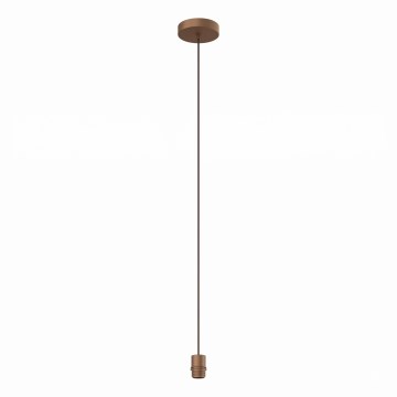 Eglo 300172 - Pendelleuchte mit Kabelaufhängung CURITIBA 1xE27/40W/230V braun