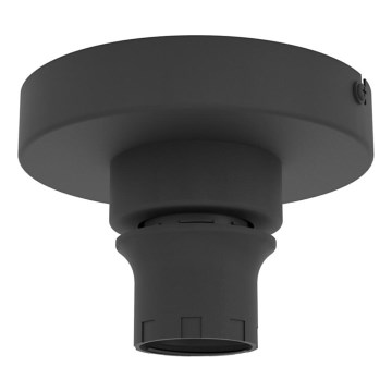 Eglo 300175 - Plafonnier CURITIBA 1xE27/40W/230V Ø 13 cm noir