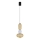 Eglo 300477 - Dimmbare LED-Pendelleuchte CEGLIE mit Drahtseil LED/12W/230V 2200-6500K goldfarben + Fernbedienung