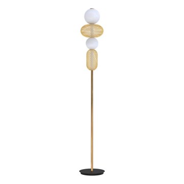 Eglo 300482 - Dimmbare Stehleuchte CEGLIE LED/20W/230V 2200-6500K goldfarben