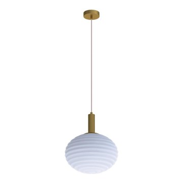 Eglo 300499 - Hängeleuchte mit Kabelaufhängung ERCALTO 1xE27/25W/230V goldfarben