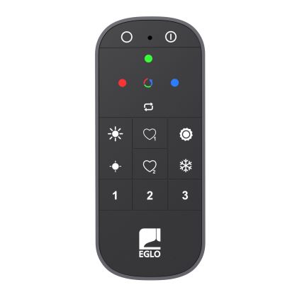 Eglo 300833 - Plafonnier LED RGBW dimmable MALTIGNANO-Z LED/18,5 W/230 V 2700-6500 K Ø 38 cm + télécommande