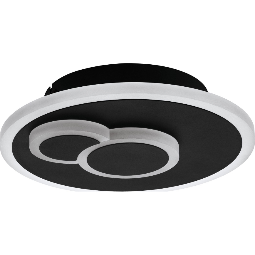 Eglo - Plafonnier LED LED/7,8W/230V d. 20 cm noir