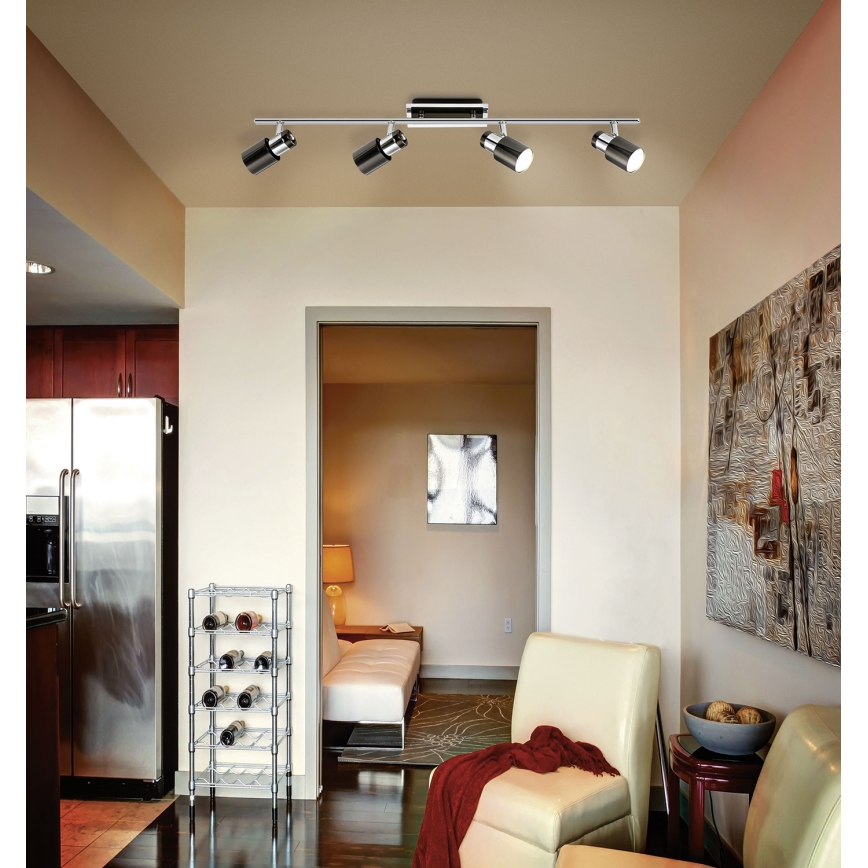 Eglo 30835 - Spot LED DAVIDA 1 4xGU10/5W/230V